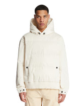 Giacca Da Sci Con Cappuccio Bianca | PDP | Antonia