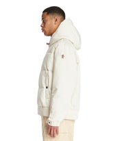 Giacca Da Sci Con Cappuccio Bianca | PDP | Antonia