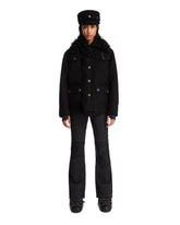 Giubbotto Con Trama Effetto Lana Nero | PDP | Antonia