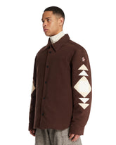 Brown Valley Padded Corduroy Overshirt | PDP | Antonia