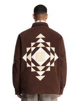 Brown Valley Padded Corduroy Overshirt | PDP | Antonia