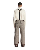 Brown Wool Ski Overalls | PDP | Antonia