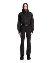 Black Hooded Ski Suit | PDP | Antonia