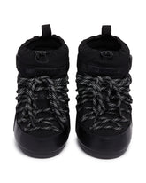 Moon Boot x Moncler Grenoble Stivali Da Neve Icon Low Neri | PDP | Antonia