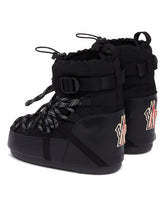 Moon Boot x Moncler Grenoble Stivali Da Neve Icon Low Neri | PDP | Antonia