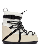 Moon Boot x Moncler Grenoble White Icon Low Snow Boots | PDP | Antonia