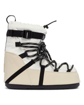 Moon Boot x Moncler Grenoble White Icon Low Snow Boots | PDP | Antonia