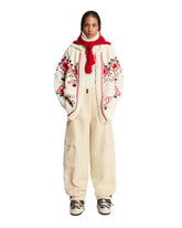 Ivory Embroidered Wool Cardigan | PDP | Antonia