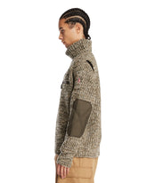 Green Pullover with Elbow Patches | PDP | Antonia