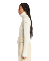 White Ribbed Wool Sweater | PDP | Antonia