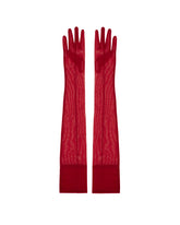 Red Re/edit Stretch Gloves | PDP | Antonia