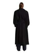 Black Re/edit Hiver Russe Wool Coat | PDP | Antonia