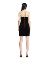 Black Re/edit Velvet Short Dress | PDP | Antonia