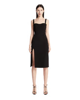 Black Re/edit Silk Midi Dress | PDP | Antonia