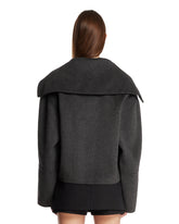 Gray Sailor Collar Jacket | PDP | Antonia