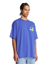 Napapijri X Martine Rose Blue Logo Cotton T-Shirt | PDP | Antonia