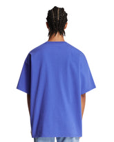 Napapijri X Martine Rose Blue Logo Cotton T-Shirt | PDP | Antonia
