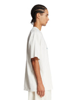 Napapijri X Martine Rose White Cotton T-Shirt with Logo | PDP | Antonia