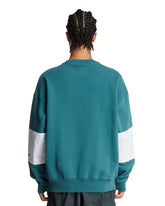 Napapijri X Martine Rose Green Cotton Athletic Sweatshirt | PDP | Antonia