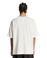 Napapijri X Martine Rose White Printed Cotton T-Shirt | PDP | Antonia