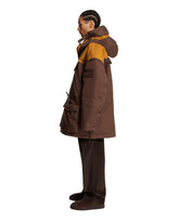 Napapijri X Martine Rose Brown Oversized Anorak Jacket | PDP | Antonia