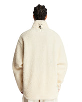 Napapijri X Martine Rose White Wool-Blend Fleece Sweatshirt | PDP | Antonia