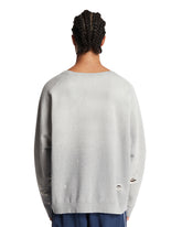 Gray Cotton Logo Sweatshirt | PDP | Antonia