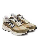 Beige Made in USA 990v6 Sneakers | PDP | Antonia