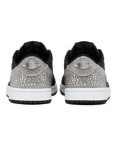 Swarovski x Air Jordan 1 Low Stealth Sneakers | PDP | Antonia