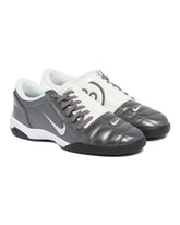 White and Silver 90 Sneakers | PDP | Antonia