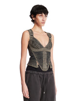Nike x KNWLS Brown Scythe Corset | PDP | Antonia