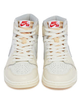 Beige and Blue Air Jordan 1 Retro High OG Sneakers | PDP | Antonia
