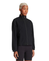 Zendaya x ON Black Zip-Up Slim Jacket | PDP | Antonia