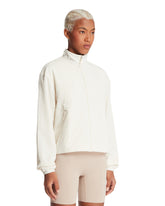 Zendaya x ON White Zip-Up Slim Jacket | PDP | Antonia