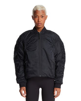 Zendaya x ON Black Ruched Bomber | PDP | Antonia