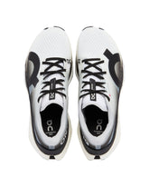 White and Black Cloudboom Max Sneakers | PDP | Antonia
