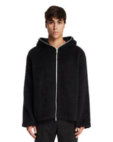 Black Wool Hoodie | PDP | Antonia