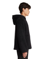 Black Wool Hoodie | PDP | Antonia