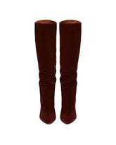 Brown Lavinia Suede Boots | PDP | Antonia