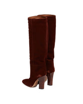 Brown Lavinia Suede Boots | PDP | Antonia