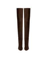 Brown Lavinia Suede Boots | PDP | Antonia