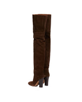Brown Lavinia Suede Boots | PDP | Antonia