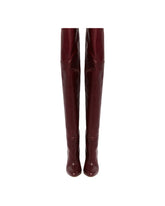 Stivali Lavinia In Pelle Rouge Noir | PDP | Antonia