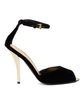 Black Jessica Open Toe Sandals | PDP | Antonia