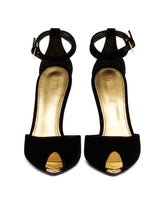 Black Jessica Open Toe Sandals | PDP | Antonia
