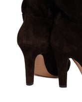 Stivali Elsa In Suede Marroni | PDP | Antonia