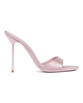 Pink Lidia Satin Mules | PDP | Antonia