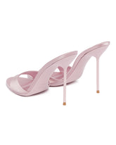 Pink Lidia Satin Mules | PDP | Antonia