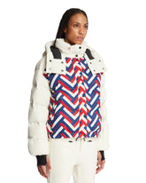 Piumino Moment Stampa Waffle Bianco | PDP | Antonia