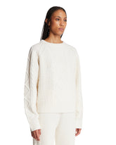 Maglione Crystal In Lana Bianco | PDP | Antonia